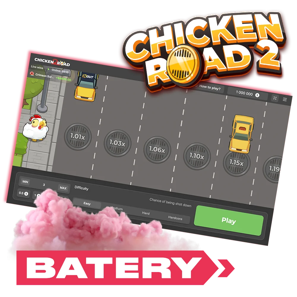 Experience the thrill of victory with Chicken Road 2 from Batery Casino.